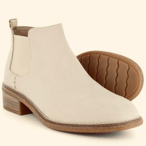 Sperry Maya Chelsea Leather Boot Ivory Women's 9.5